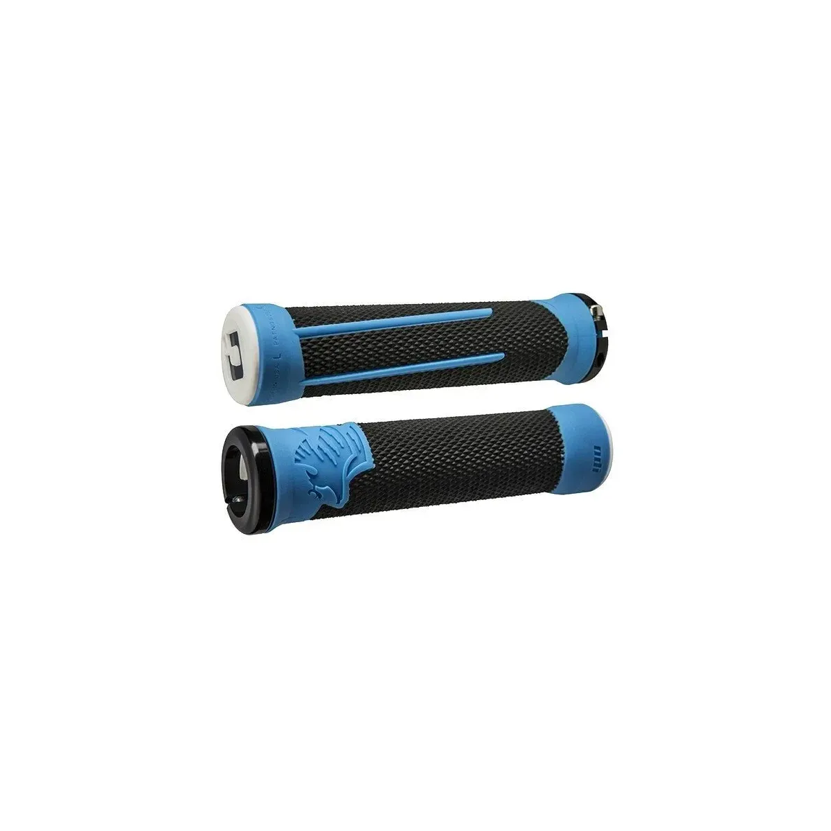 Odi Ag-2 V2.1 Lock-On Grips Black/Blue W/Black Clamps
